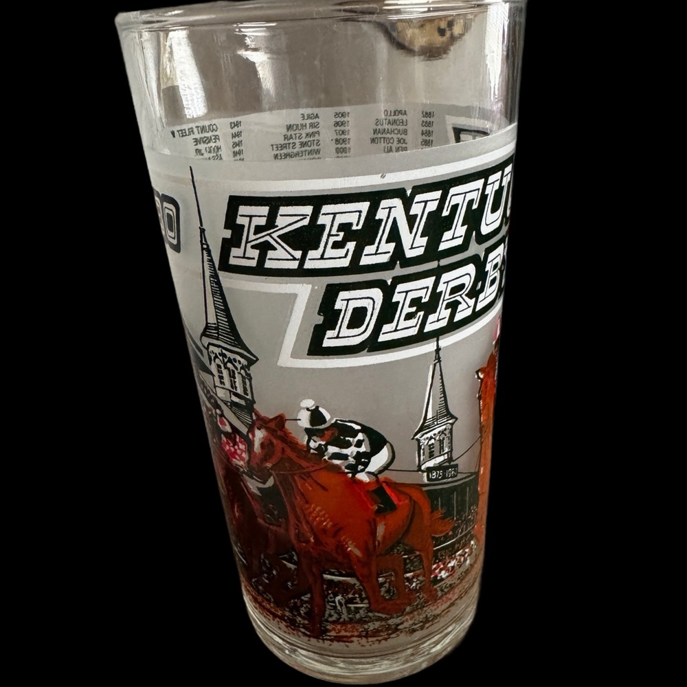 Kentucky Derby Collectible Glass
